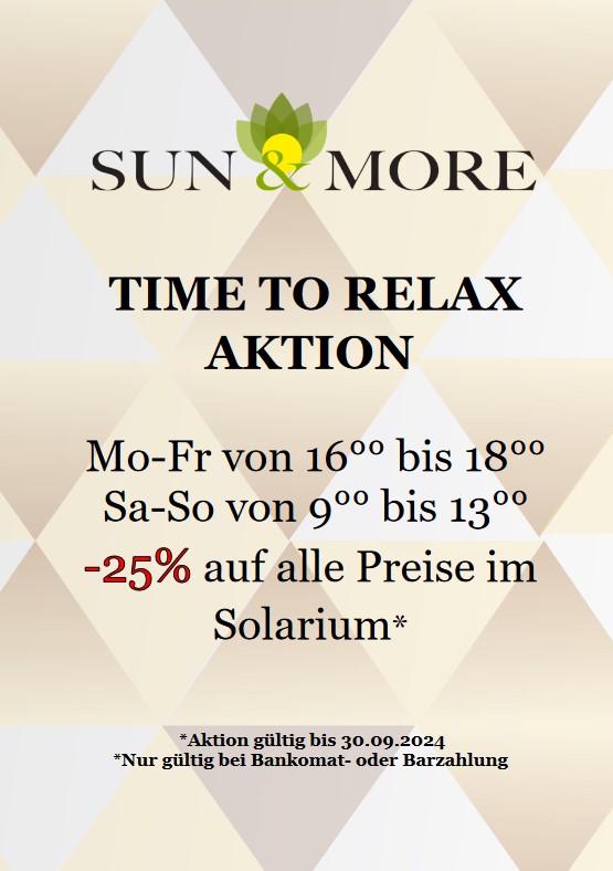 Sun&More Aktion